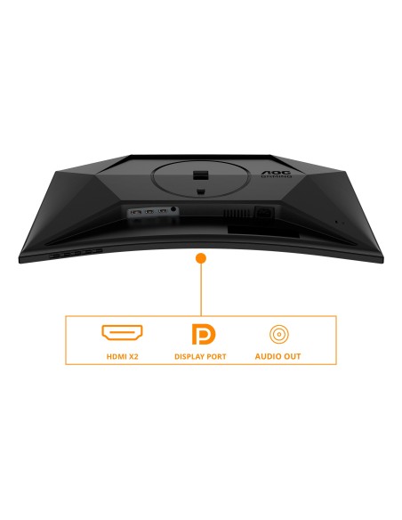 AOC G4 CQ27G4X pantalla para PC 68,6 cm (27") 2560 x 1440 Pixeles Quad HD LCD Negro