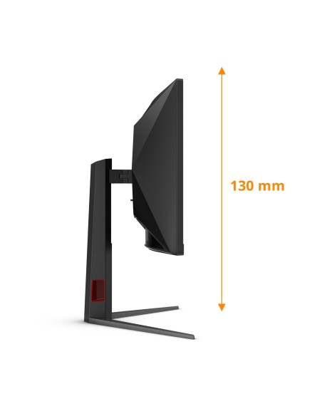 AOC G4 CU34G4Z pantalla para PC 86,4 cm (34") 3440 x 1440 Pixeles Wide Quad HD LED Negro, Rojo AOC G4 CU34G4Z pantalla para PC 86,4 cm (34") 3440 x 1440 Pixeles Wide Quad HD LED Negro, Rojo