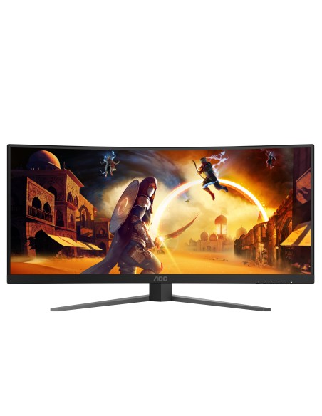 AOC G4 CU34G4Z pantalla para PC 86,4 cm (34") 3440 x 1440 Pixeles Wide Quad HD LED Negro, Rojo AOC G4 CU34G4Z pantalla para PC 86,4 cm (34") 3440 x 1440 Pixeles Wide Quad HD LED Negro, Rojo