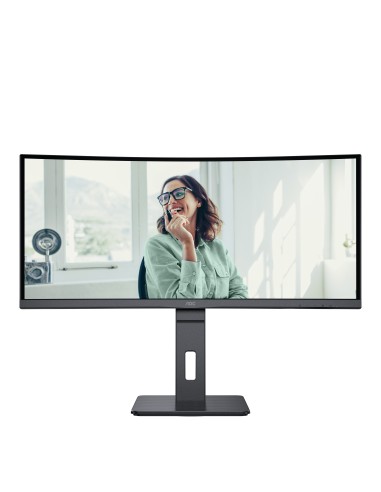 AOC CU34P3CV pantalla para PC 86,4 cm (34") 3440 x 1440 Pixeles UltraWide Quad HD LED Negro
