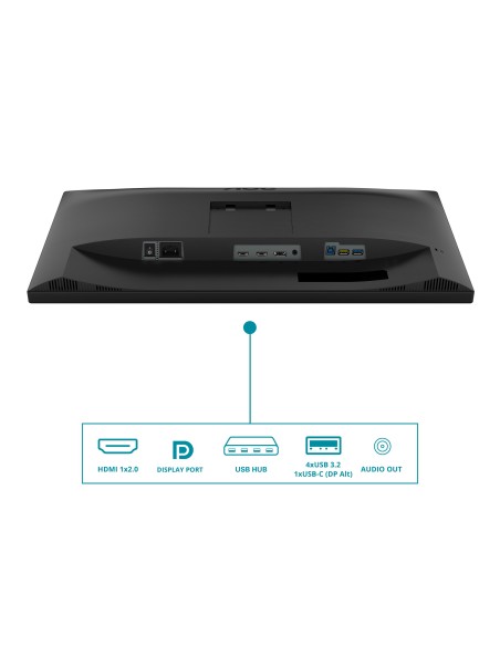 AOC V5 CU34V5C BK LED display 86,4 cm (34") 3440 x 1440 Pixeles Wide Quad HD Negro