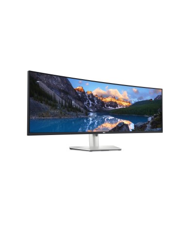DELL UltraSharp U4924DW LED display 124,5 cm (49") 5120 x 1440 Pixeles 5K Ultra HD LCD Negro, Plata