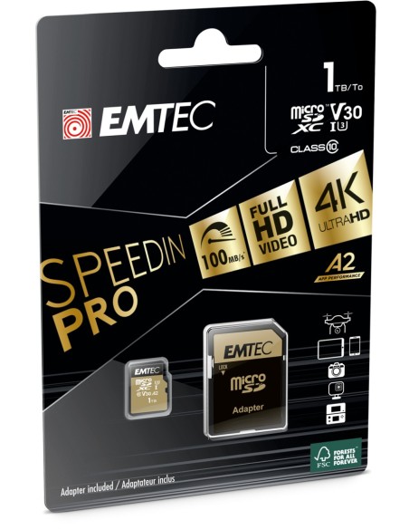 Emtec ECMSDM1TXC10SP memoria flash 1 TB MicroSDXC UHS-I Clase 10