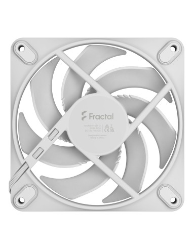 Fractal Design Momentum 12 Carcasa del ordenador Ventilador 12 cm Blanco 1 pieza(s)