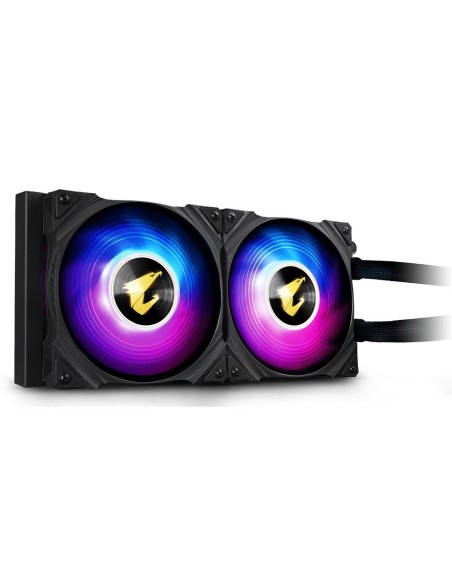 GIGABYTE AORUS WATERFORCE 240 Procesador Sistema de refrigeración líquida todo en uno 12 cm Negro