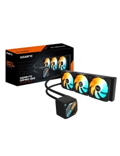 GIGABYTE GAMING 360 Refrigeración Líquida para CPU - 3x120 mm Ventiladores ARGB, Mecanismo de enclavamiento deslizante,