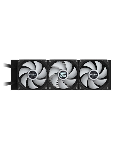 GIGABYTE GAMING 360 Refrigeración Líquida para CPU - 3x120 mm Ventiladores ARGB, Mecanismo de enclavamiento deslizante,