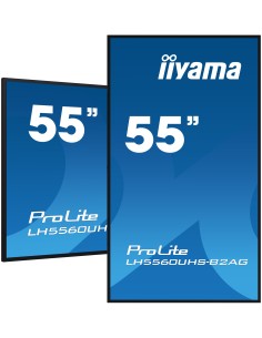 iiyama LH5560UHS-B2AG pantalla de señalización Pizarra de caballete digital 138,7 cm (54.6") LED Wifi 500 cd   m² 4K Ultra HD