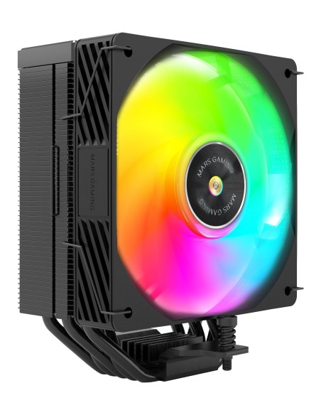 Mars Gaming MCPUX5ARGB sistema de refrigeración para ordenador Procesador Refrigerador de aire 12 cm Negro 1 pieza(s) Mars Gaming MCPUX5ARGB sistema de refrigeración para ordenador Procesador Refrigerador de aire 12 cm Negro 1 pieza(s)