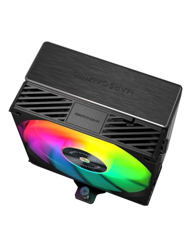 Mars Gaming MCPUX5ARGB sistema de refrigeración para ordenador Procesador Refrigerador de aire 12 cm Negro 1 pieza(s)