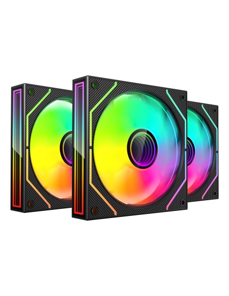 Mars Gaming MF3DPROKIT sistema de refrigeración para ordenador Carcasa del ordenador Ventilador 12 cm Negro Mars Gaming MF3DPROKIT sistema de refrigeración para ordenador Carcasa del ordenador Ventilador 12 cm Negro