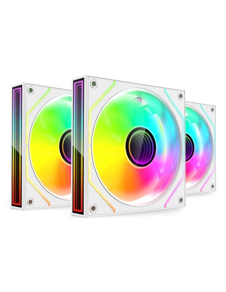 Mars Gaming MF3DPROKITW sistema de refrigeración para ordenador Carcasa del ordenador Ventilador 12 cm Blanco Mars Gaming MF3DPROKITW sistema de refrigeración para ordenador Carcasa del ordenador Ventilador 12 cm Blanco