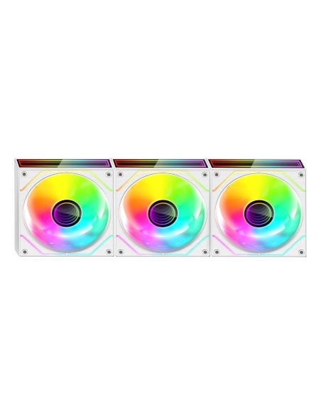 Mars Gaming MF3DPROKITW sistema de refrigeración para ordenador Carcasa del ordenador Ventilador 12 cm Blanco Mars Gaming MF3DPROKITW sistema de refrigeración para ordenador Carcasa del ordenador Ventilador 12 cm Blanco