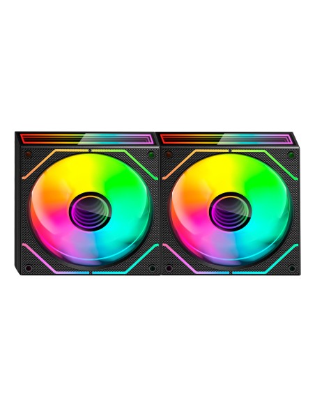 Mars Gaming MF3DPROX2 sistema de refrigeración para ordenador Carcasa del ordenador Ventilador 12 cm Negro Mars Gaming MF3DPROX2 sistema de refrigeración para ordenador Carcasa del ordenador Ventilador 12 cm Negro