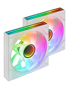 Mars Gaming MF3DPROX2RW sistema de refrigeración para ordenador Carcasa del ordenador Ventilador 12 cm Blanco