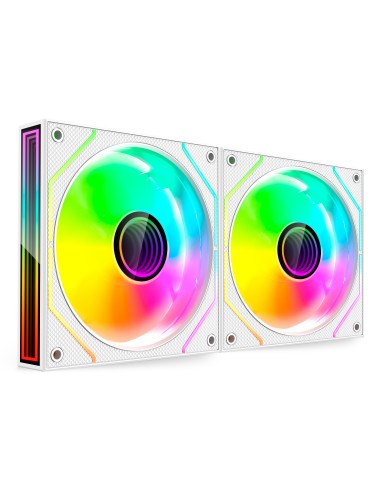 Mars Gaming MF3DPROX2W sistema de refrigeración para ordenador Carcasa del ordenador Ventilador 12 cm Blanco