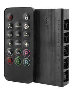 Mars Gaming MFHUB accesorio o pieza de sistema de refrigeración para ordenador Controlador RGB direccionable