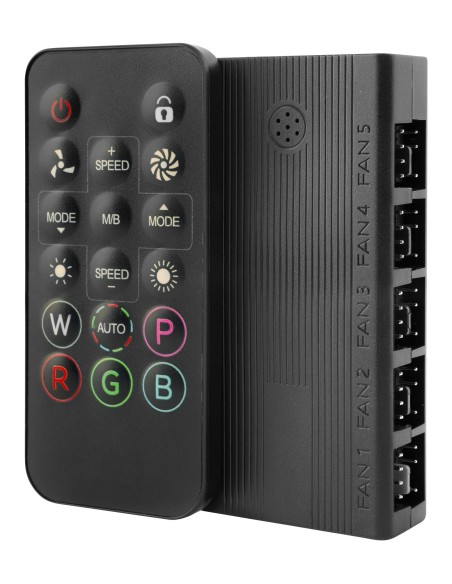 Mars Gaming MFHUB accesorio o pieza de sistema de refrigeración para ordenador Controlador RGB direccionable Mars Gaming MFHUB accesorio o pieza de sistema de refrigeración para ordenador Controlador RGB direccionable