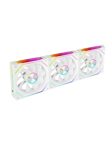 Mars Gaming MF-LINKFINITYKIT2RW Carcasa del ordenador Ventilador 12 cm Blanco 3 pieza(s)