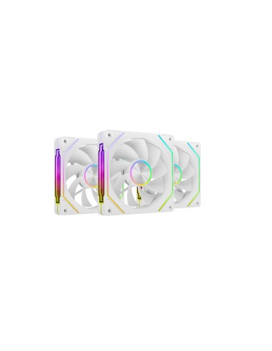 Mars Gaming MF-LINKFINITYKIT2RW Carcasa del ordenador Ventilador 12 cm Blanco 3 pieza(s)