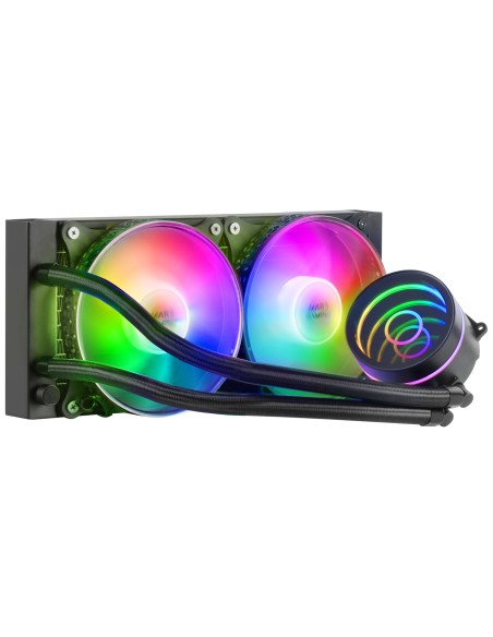 Mars Gaming ML-ONE240, Refrigeración Líquida CPU, TDP 400 W, Espejo Infinito, 2 Ventiladores FRGB Silenciosos, Multisocket Mars Gaming ML-ONE240, Refrigeración Líquida CPU, TDP 400 W, Espejo Infinito, 2 Ventiladores FRGB Silenciosos, Multisocket