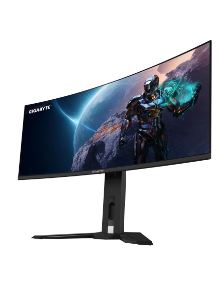 GIGABYTE Monitor de juegos curvo OLED WQHD MO34WQC de 34" - 3440 x 1440, 175Hz, 0.03ms, KVM, 250 cd m², FreeSync Premium Pro, GIGABYTE Monitor de juegos curvo OLED WQHD MO34WQC de 34" - 3440 x 1440, 175Hz, 0.03ms, KVM, 250 cd m², FreeSync Premium Pro,