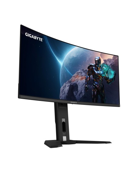 GIGABYTE Monitor de juegos curvo OLED WQHD MO34WQC de 34" - 3440 x 1440, 175Hz, 0.03ms, KVM, 250 cd m², FreeSync Premium Pro, GIGABYTE Monitor de juegos curvo OLED WQHD MO34WQC de 34" - 3440 x 1440, 175Hz, 0.03ms, KVM, 250 cd m², FreeSync Premium Pro,
