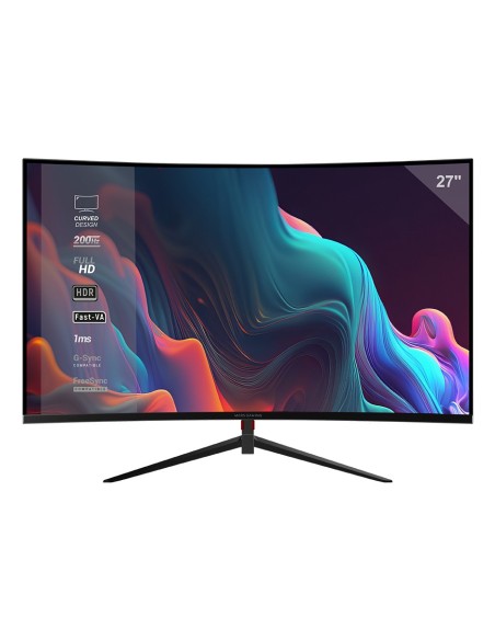 Mars Gaming MV-27C pantalla para PC 68,6 cm (27") 1920 x 1080 Pixeles Full HD Negro Mars Gaming MV-27C pantalla para PC 68,6 cm (27") 1920 x 1080 Pixeles Full HD Negro