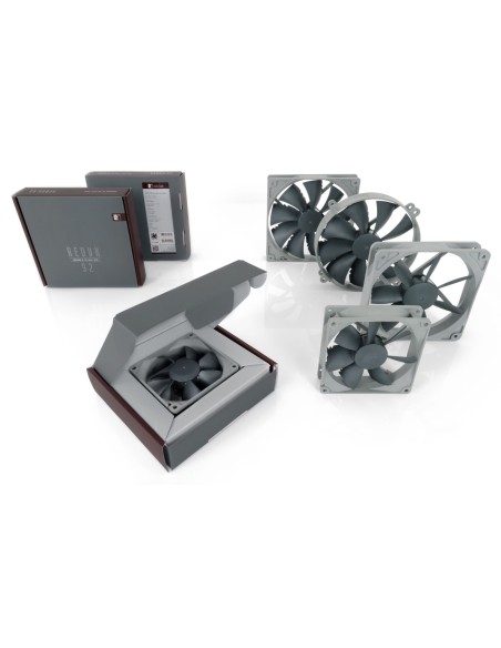 Noctua NF-P14R REDUX-1500 PWM sistema de refrigeración para ordenador Procesador Ventilador 14 cm Gris