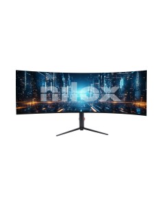 Nilox NXM49CRVDC pantalla para PC 124,5 cm (49") 5120 x 1440 Pixeles Dual QHD LED Negro