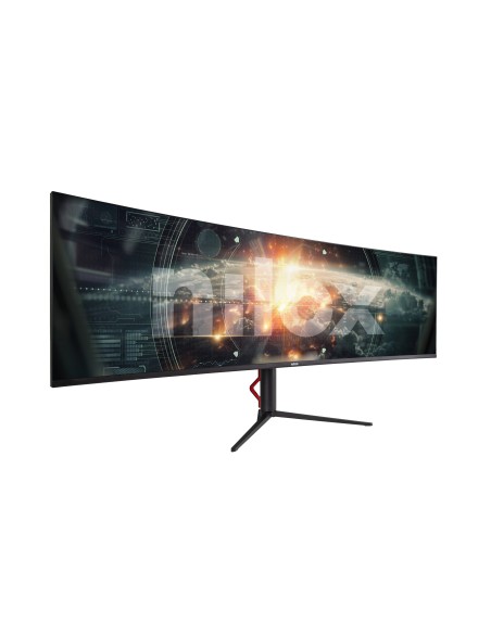 Nilox NXM49CRVDC pantalla para PC 124,5 cm (49") 5120 x 1440 Pixeles Dual QHD LED Negro Nilox NXM49CRVDC pantalla para PC 124,5 cm (49") 5120 x 1440 Pixeles Dual QHD LED Negro