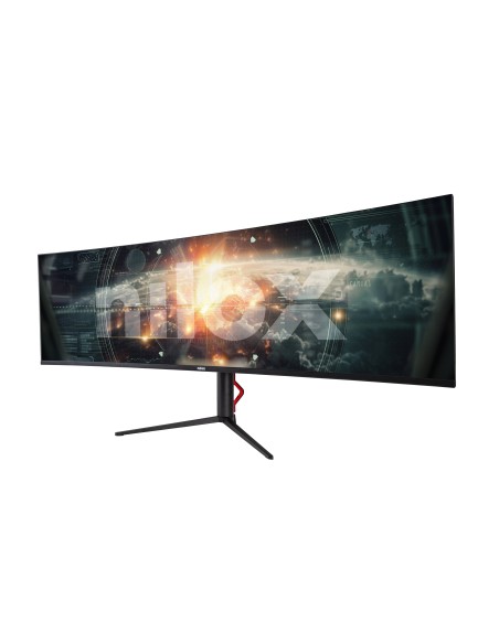 Nilox NXM49CRVDC pantalla para PC 124,5 cm (49") 5120 x 1440 Pixeles Dual QHD LED Negro Nilox NXM49CRVDC pantalla para PC 124,5 cm (49") 5120 x 1440 Pixeles Dual QHD LED Negro