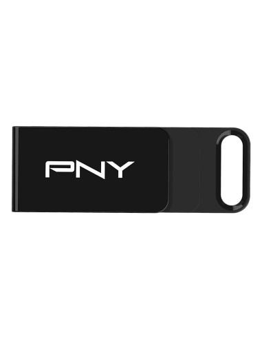 PNY Elite unidad flash USB 64 GB USB Tipo C 3.2 Gen 1 (3.1 Gen 1) Negro
