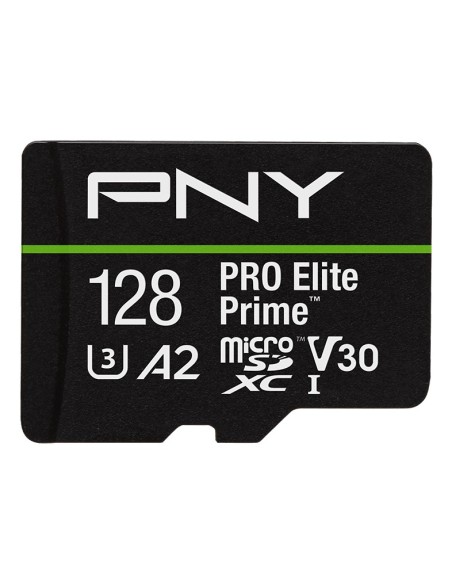 PNY PRO Elite Prime 128 GB MicroSDXC UHS-I Clase 10 PNY PRO Elite Prime 128 GB MicroSDXC UHS-I Clase 10