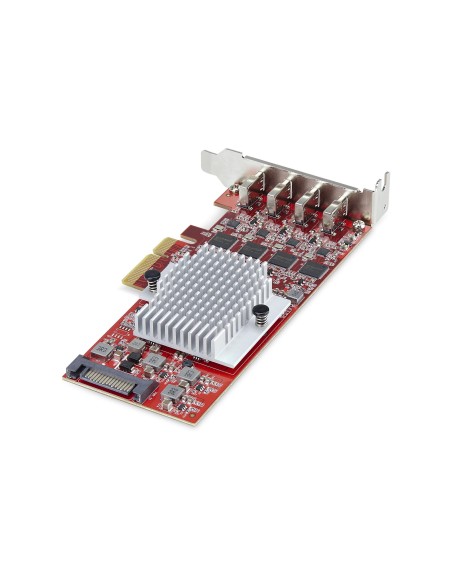 StarTech.com Tarjeta PCIe USB-C de 4 Puertos - Hub Interno USB Tipo C - USB 3.2 10Gb - 4 Controladores Independientes USB - TAA StarTech.com Tarjeta PCIe USB-C de 4 Puertos - Hub Interno USB Tipo C - USB 3.2 10Gb - 4 Controladores Independientes USB - TAA