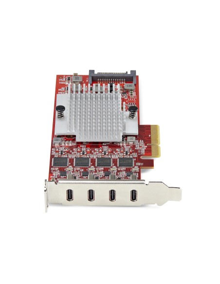 StarTech.com Tarjeta PCIe USB-C de 4 Puertos - Hub Interno USB Tipo C - USB 3.2 10Gb - 4 Controladores Independientes USB - TAA StarTech.com Tarjeta PCIe USB-C de 4 Puertos - Hub Interno USB Tipo C - USB 3.2 10Gb - 4 Controladores Independientes USB - TAA