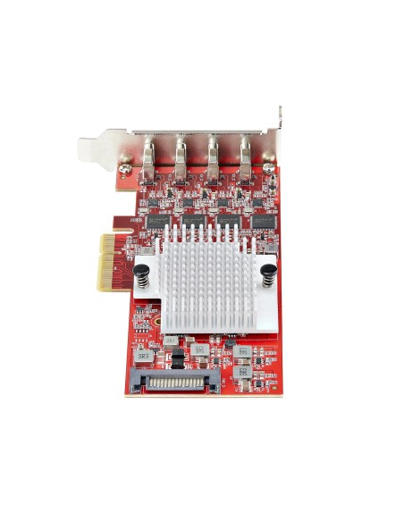 StarTech.com Tarjeta PCIe USB-C de 4 Puertos - Hub Interno USB Tipo C - USB 3.2 10Gb - 4 Controladores Independientes USB - TAA StarTech.com Tarjeta PCIe USB-C de 4 Puertos - Hub Interno USB Tipo C - USB 3.2 10Gb - 4 Controladores Independientes USB - TAA