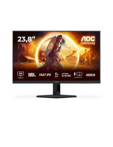AOC G4 Q24G4RE pantalla para PC 60,5 cm (23.8") 2560 x 1440 Pixeles Quad HD LED Negro, Rojo