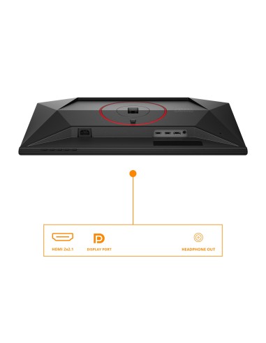 AOC G4 Q25G4SR pantalla para PC 62,2 cm (24.5") 2560 x 1440 Pixeles Quad HD LED Negro, Rojo