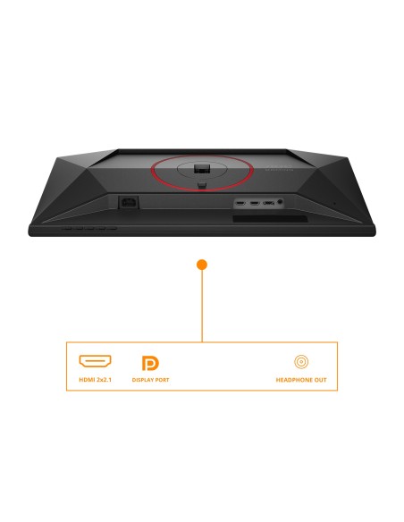 AOC G4 Q25G4SR pantalla para PC 62,2 cm (24.5") 2560 x 1440 Pixeles Quad HD LED Negro, Rojo AOC G4 Q25G4SR pantalla para PC 62,2 cm (24.5") 2560 x 1440 Pixeles Quad HD LED Negro, Rojo