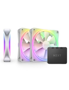 NZXT F120 RGB DUO Triple Pack Carcasa del ordenador Ventilador 12 cm Blanco 3 pieza(s)
