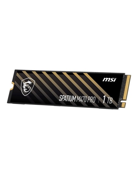 MSI Spatium M470 PRO PCIe 4.0 NVMe M.2 1TB PCI Express 4.0 3D NAND