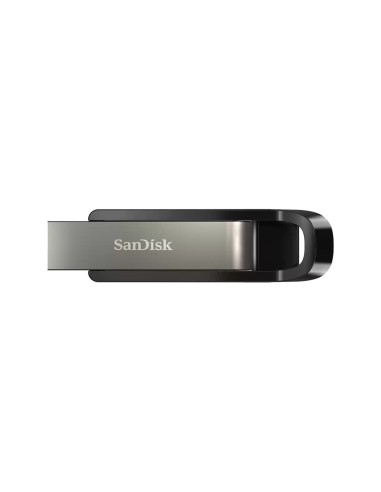 SanDisk Extreme Go unidad flash USB 64 GB USB tipo A 3.2 Gen 1 (3.1 Gen 1) Acero inoxidable