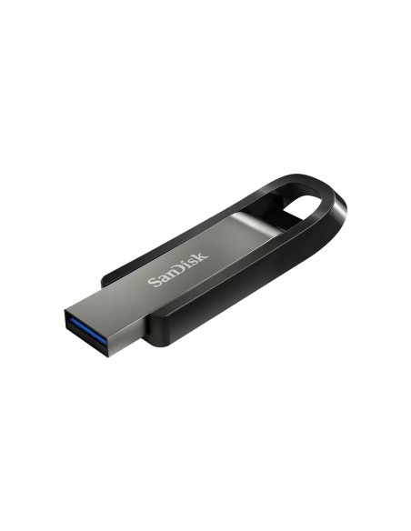 SanDisk Extreme Go unidad flash USB 128 GB USB tipo A 3.2 Gen 1 (3.1 Gen 1) Acero inoxidable