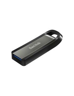 SanDisk Extreme Go unidad flash USB 128 GB USB tipo A 3.2 Gen 1 (3.1 Gen 1) Acero inoxidable 2