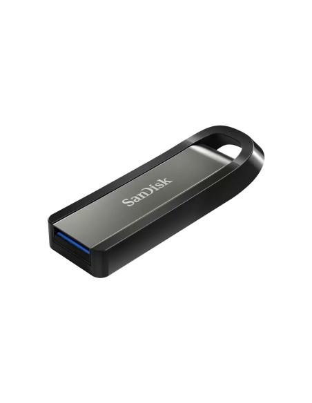 SanDisk Extreme Go unidad flash USB 128 GB USB tipo A 3.2 Gen 1 (3.1 Gen 1) Acero inoxidable