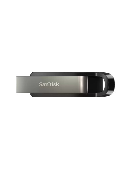 SanDisk Extreme Go unidad flash USB 128 GB USB tipo A 3.2 Gen 1 (3.1 Gen 1) Acero inoxidable