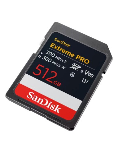 SanDisk Extreme PRO 512 GB SDXC UHS-II Clase 10