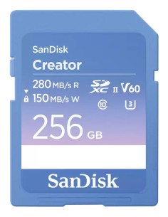 SanDisk Creator 256 GB SDXC UHS-II Clase 10