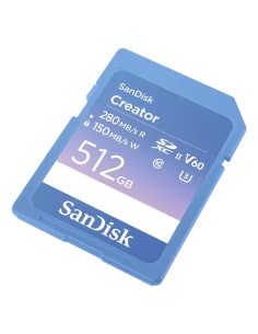 SanDisk Creator 512 GB SDXC UHS-II Clase 10 2